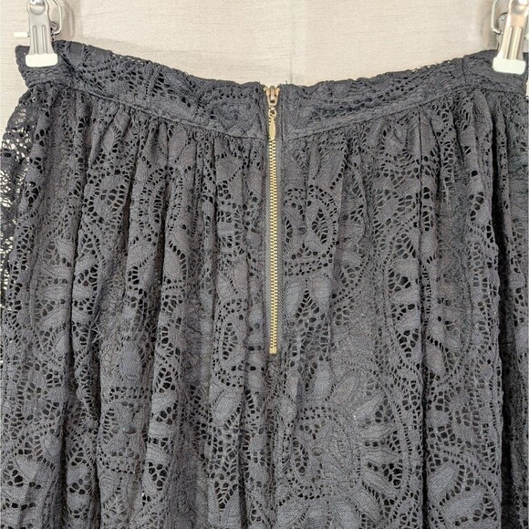 Xhilaration Women's Size M Black Lace Lined Skirt Whimsy Goth Dark Fairy Witch - Picture 12 of 16